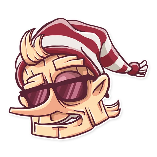😎 Стикер «Ugly Boo» для Telegram