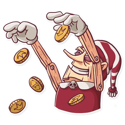 🤑 Стикер «Ugly Boo» для Telegram
