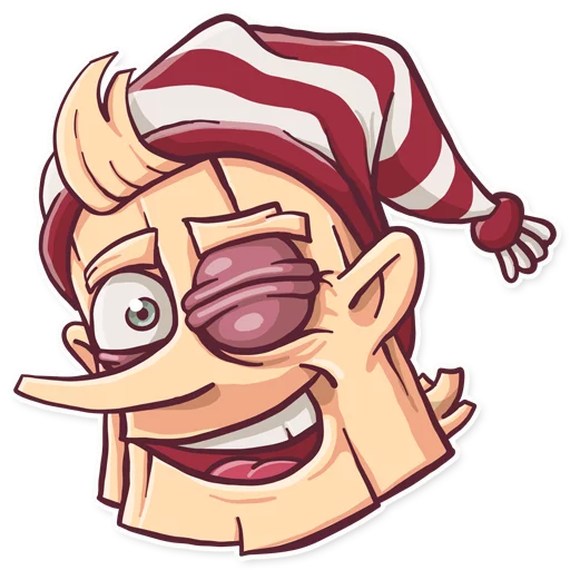 😉 Стикер «Ugly Boo» для Telegram