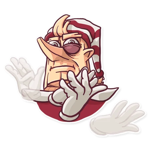 👏 Стикер «Ugly Boo» для Telegram