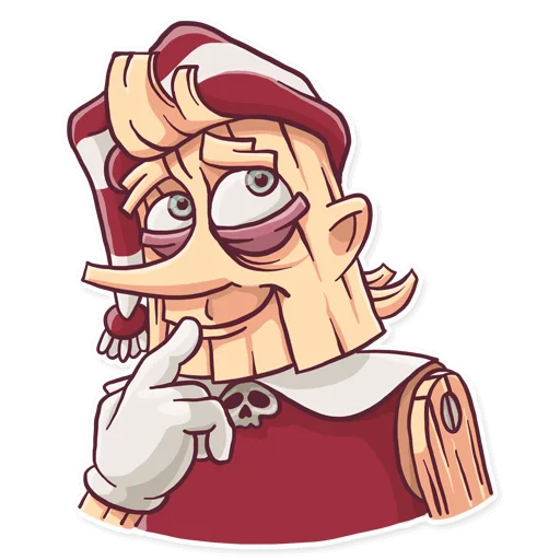 ☺️ Стикер «Ugly Boo» для Telegram