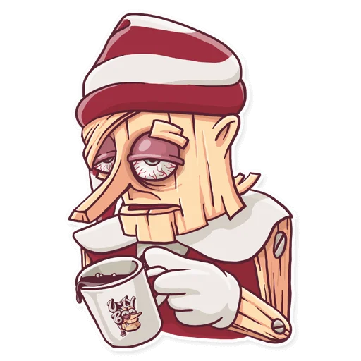 😪 Стикер «Ugly Boo» для Telegram