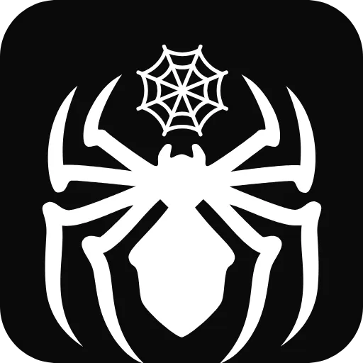 Стикер 45 Menu The Spider