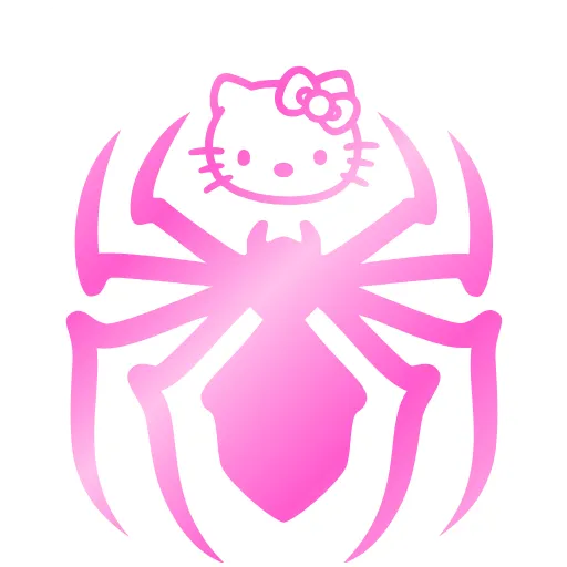Стикер 44 Menu The Spider