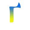 Стикер 5 Украинский текстовый набор эмоджи (Украина)