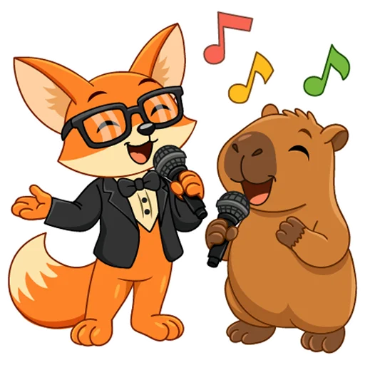 🐨 Стикер «Фенек Квиз UltimatUm» для Telegram