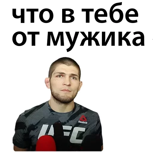 🤔 Стикер «Хабиб Нурмагомедов & Конор Макгрегор» для Telegram