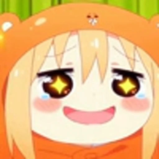 😍 Эмодзи «Umaru DomaУмару Дома "Двуличная сестрёнка Умару"» для Telegram