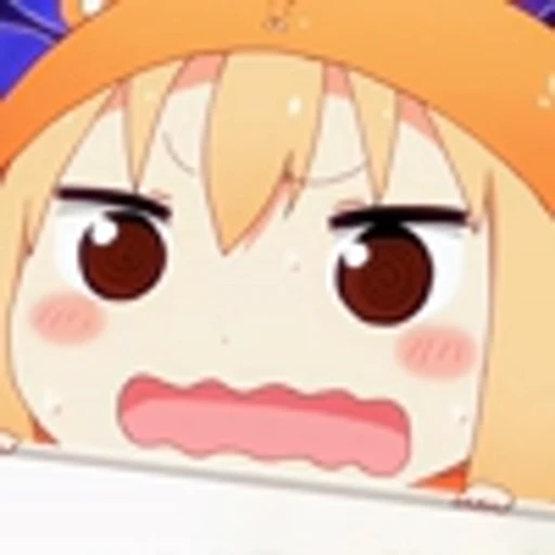 😵‍💫 Эмодзи «Umaru DomaУмару Дома "Двуличная сестрёнка Умару"» для Telegram