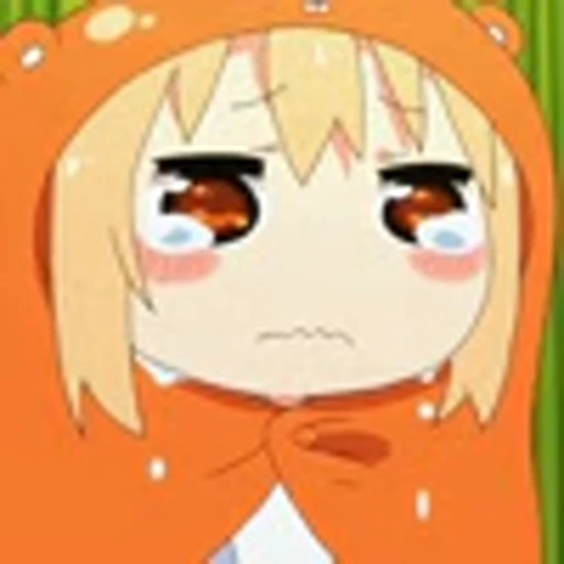 😞 Эмодзи «Umaru DomaУмару Дома "Двуличная сестрёнка Умару"» для Telegram