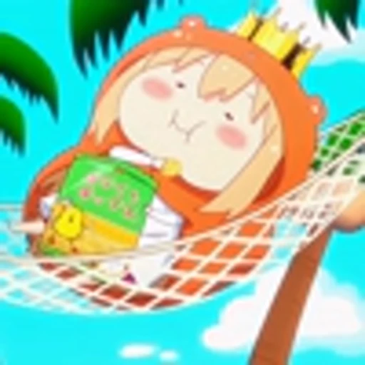😇 Эмодзи «Umaru DomaУмару Дома "Двуличная сестрёнка Умару"» для Telegram
