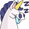 Стикер 4 🦄 Unicorn Emoji - единороги