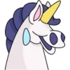 Стикер 9 🦄 Unicorn Emoji - единороги