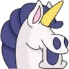 Стикер 11 🦄 Unicorn Emoji - единороги