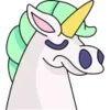 Стикер 30 🦄 Unicorn Emoji - единороги