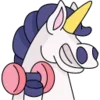 Стикер 23 🦄 Unicorn Emoji - единороги