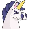 Стикер 38 🦄 Unicorn Emoji - единороги