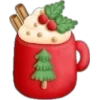 Стикер 18 🤩xmas emoji - новогодние эмодзи
