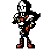 Стикер 39 🫲 Набор эмоджи по игре Undertale