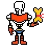 Стикер 40 🫲 Набор эмоджи по игре Undertale