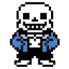 Стикер 22 🫲 Набор эмоджи по игре Undertale