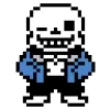 Стикер 23 🫲 Набор эмоджи по игре Undertale