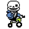 Стикер 35 🫲 Набор эмоджи по игре Undertale