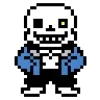 Стикер 28 🫲 Набор эмоджи по игре Undertale