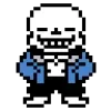 Стикер 25 🫲 Набор эмоджи по игре Undertale