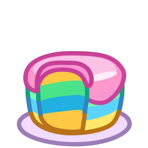 Стикер 50 Unicorn Emoji