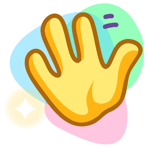 Стикер 23 Unicorn Emoji