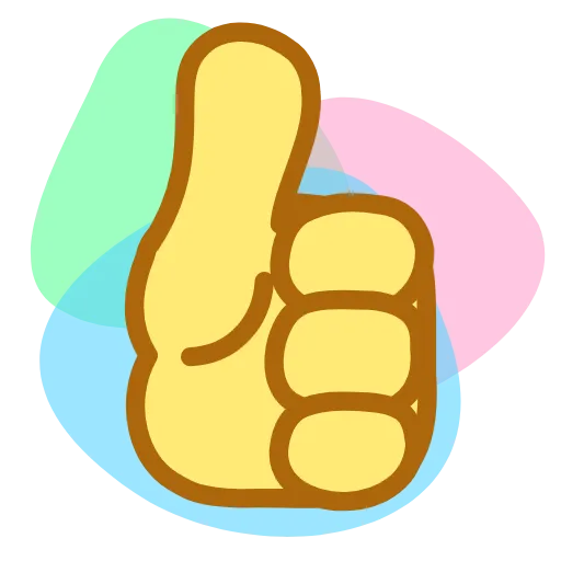 Стикер 22 Unicorn Emoji -