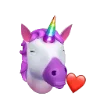 🦄 Эмодзи «Единорожка» для Telegram