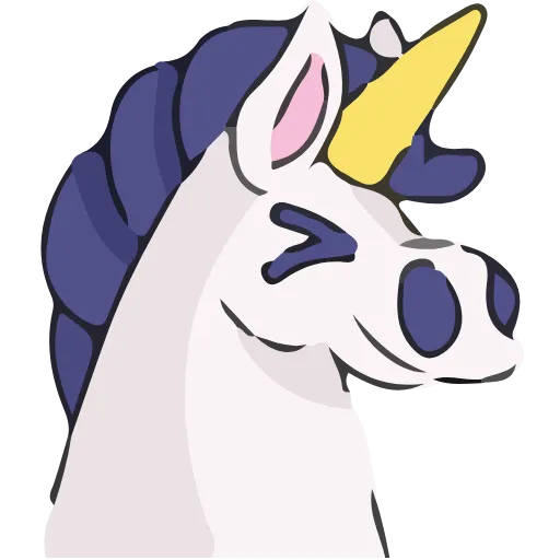 🦄 Эмодзи «Unicorn» для Telegram