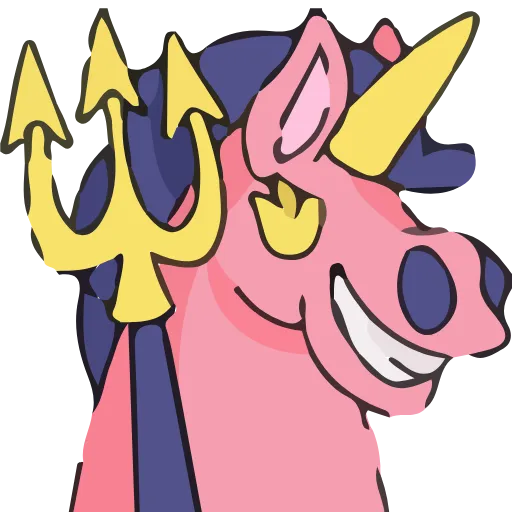 😈 Эмодзи «Unicorn» для Telegram