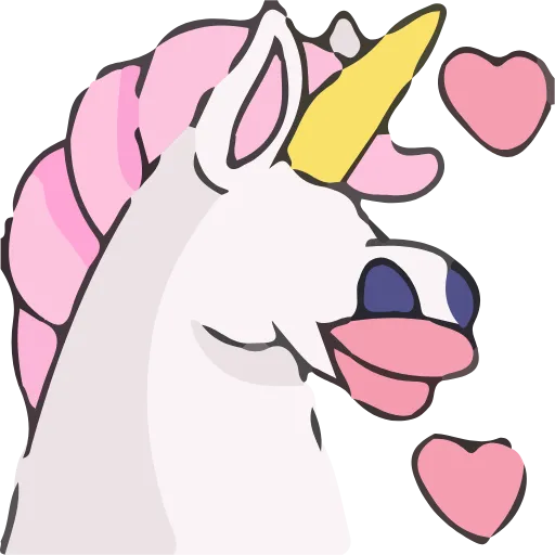 🩷 Эмодзи «Unicorn» для Telegram