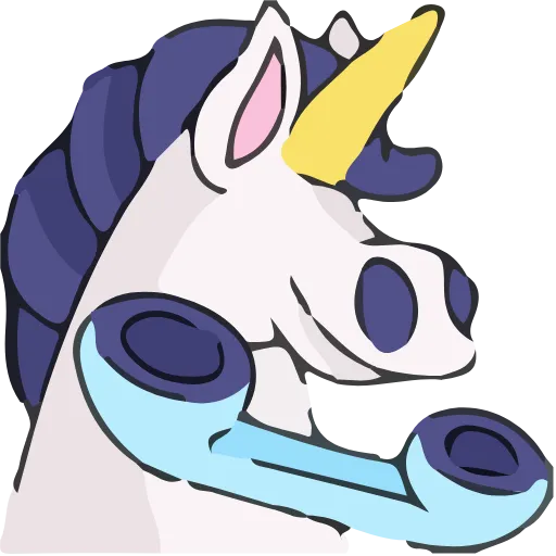 📞 Эмодзи «Unicorn» для Telegram