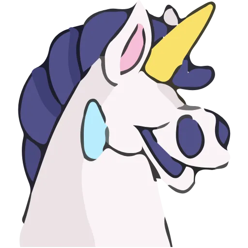 😰 Эмодзи «Unicorn» для Telegram