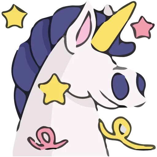 🦄 Эмодзи «Unicorn» для Telegram