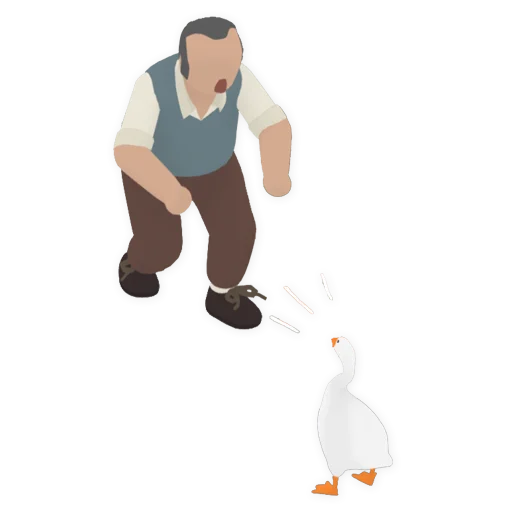 👮‍♂️ Стикер «Untitled Goose» для Telegram