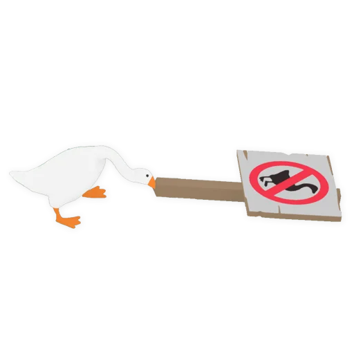 🚫 Стикер «Untitled Goose» для Telegram
