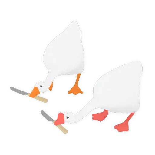 🔪 Стикер «Untitled Goose» для Telegram