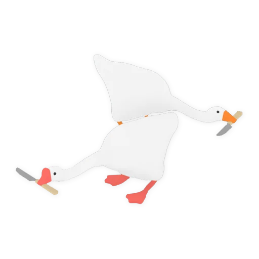 🔪 Стикер «Untitled Goose» для Telegram