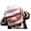 Стикер 7 😀 Набор эмоджи по мульту «Up Вверх»