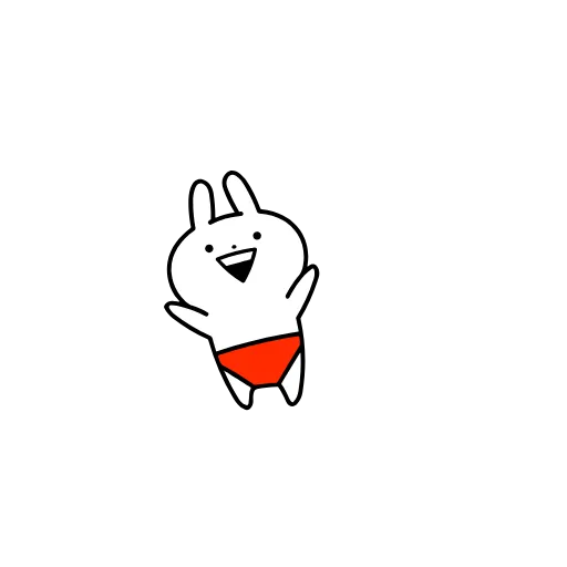 🤗 Эмодзи «Усагюн и Некогюн» для Telegram