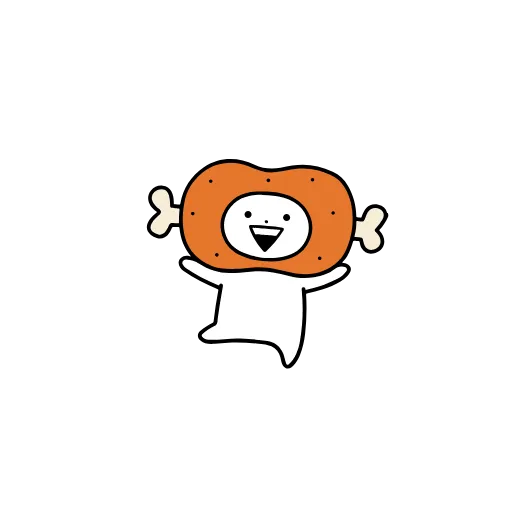 🍖 Эмодзи «Усагюн и Некогюн» для Telegram