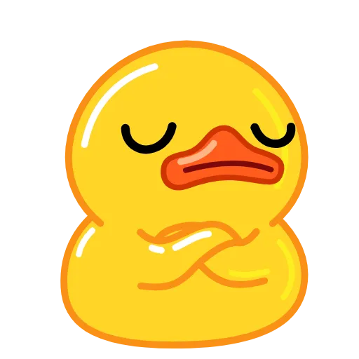 Стикер 11 Duck