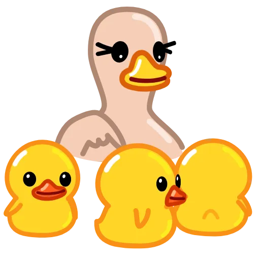 Стикер 34 Duck