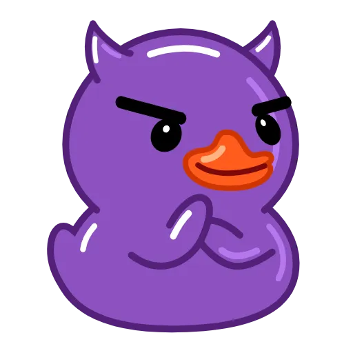 Стикер 9 Duck