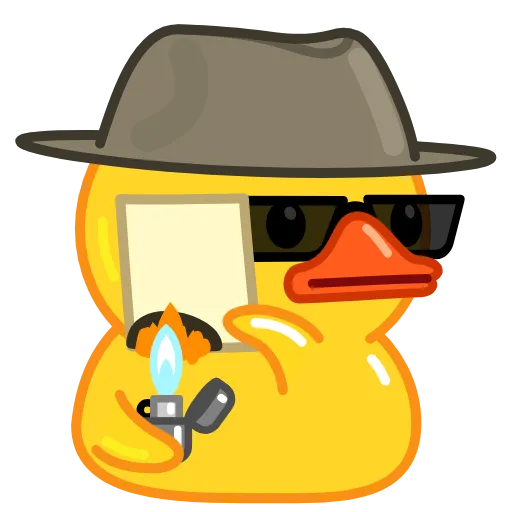 Стикер 28 Duck